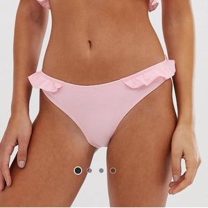 Pink bikini Bottom size 8